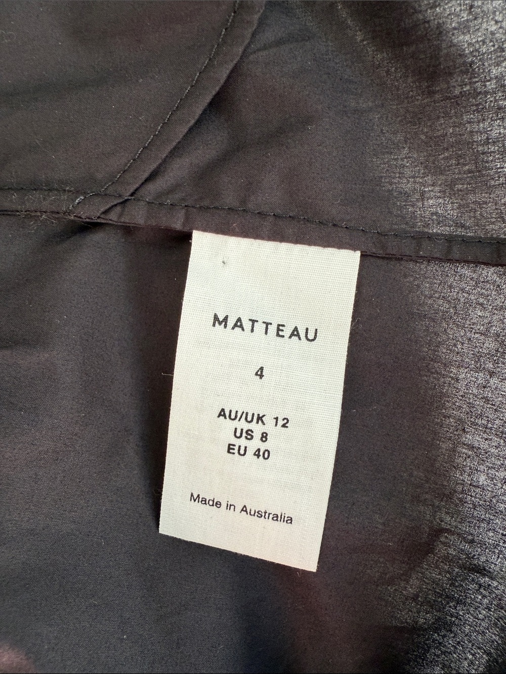 MATTEAU Shirred One Shoulder Mini Dress - Picture 5 of 6